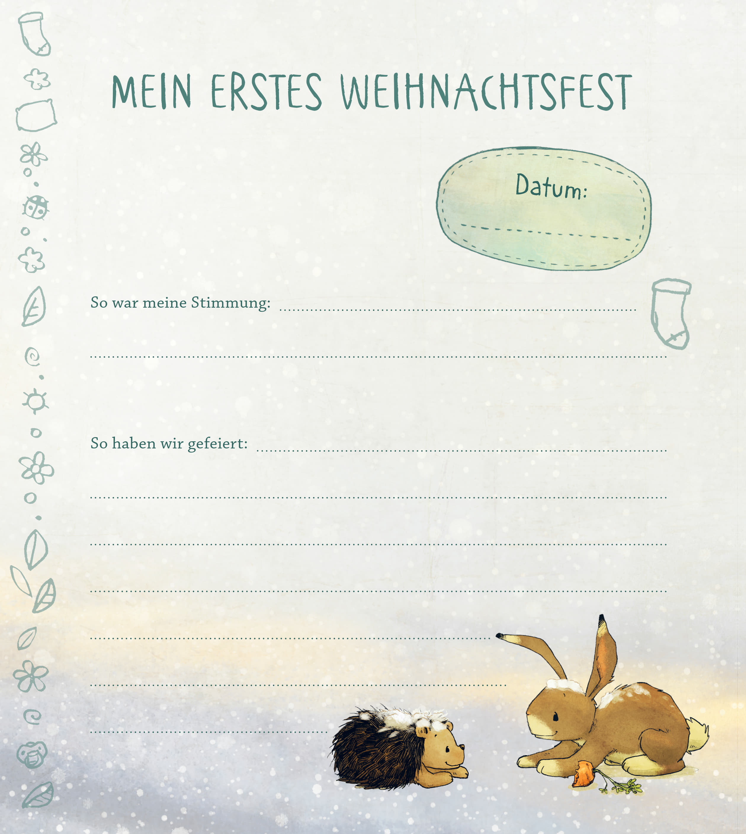 Wir zwei - Babyalbum: Mein erstes Jahr