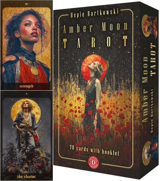 Amber Moon Tarot - 78 tarot cards and 80-page booklet (English)