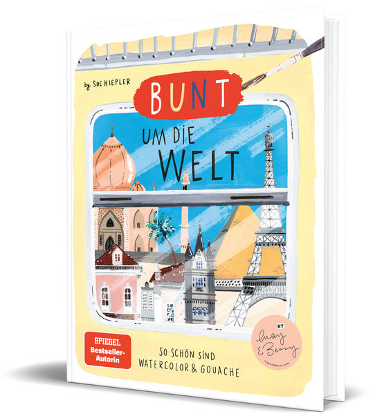 Bunt um die Welt. So schön sind Watercolor und Gouache