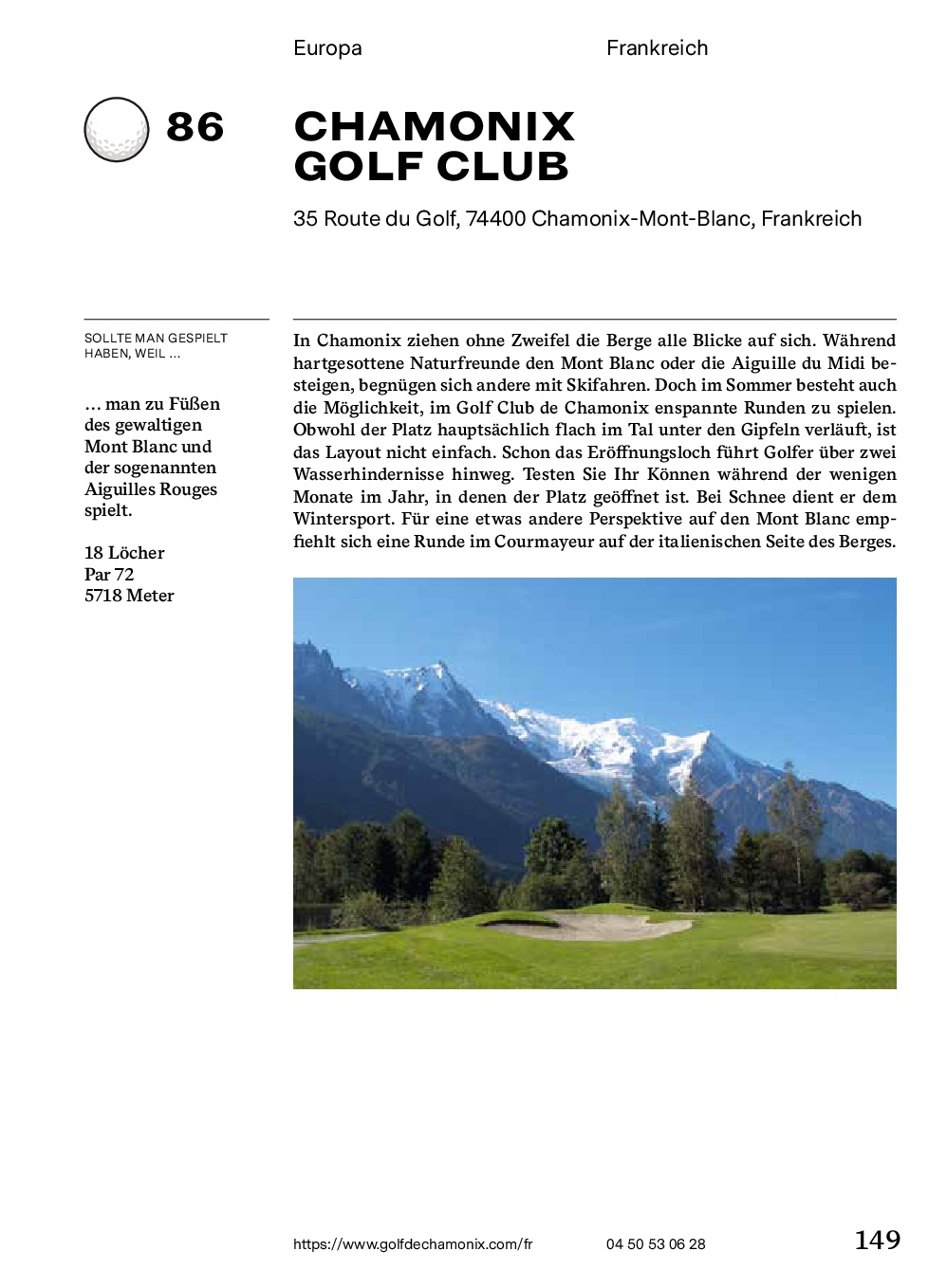 150 Golfplätze, die man gespielt haben muss - Golf Geschenkbuch
