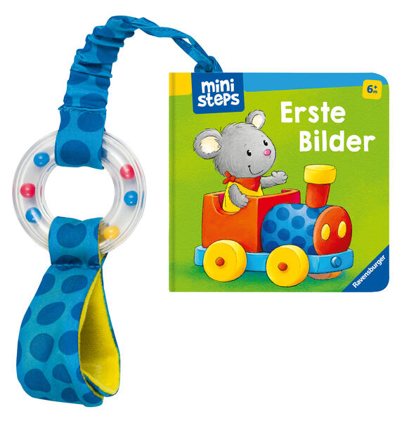 ministeps: Mein buntes Rassel-Buggybuch: Erste Bilder