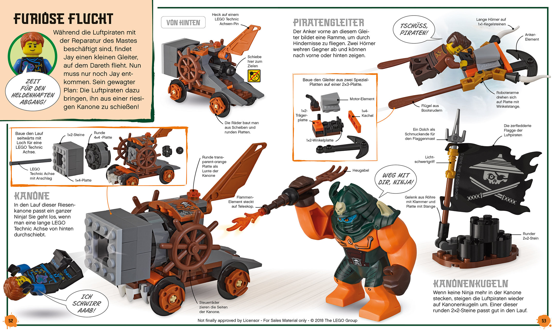 LEGO® NINJAGO® Abenteuer selbst gebaut! Die größten Duelle