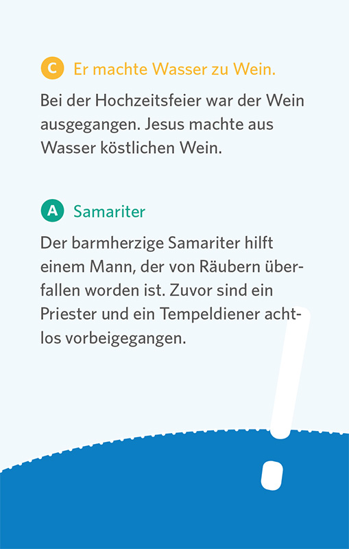 Was weißt du von der Erstkommunion? Der Quizblock Was weißt du von der Erstkommunion? Der Quizblock