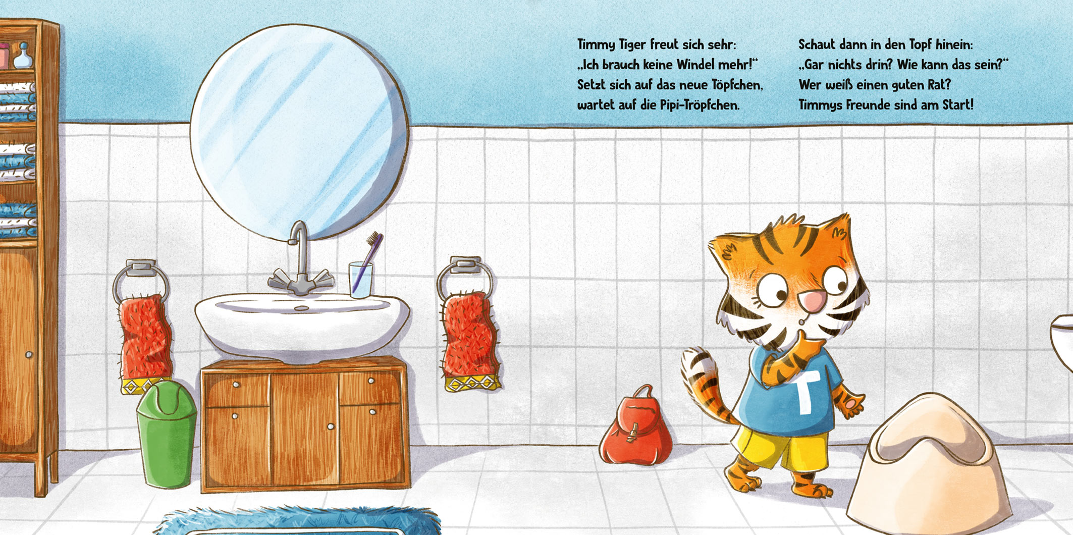 Timmy Tiger. Ich geh schon aufs Töpfchen!