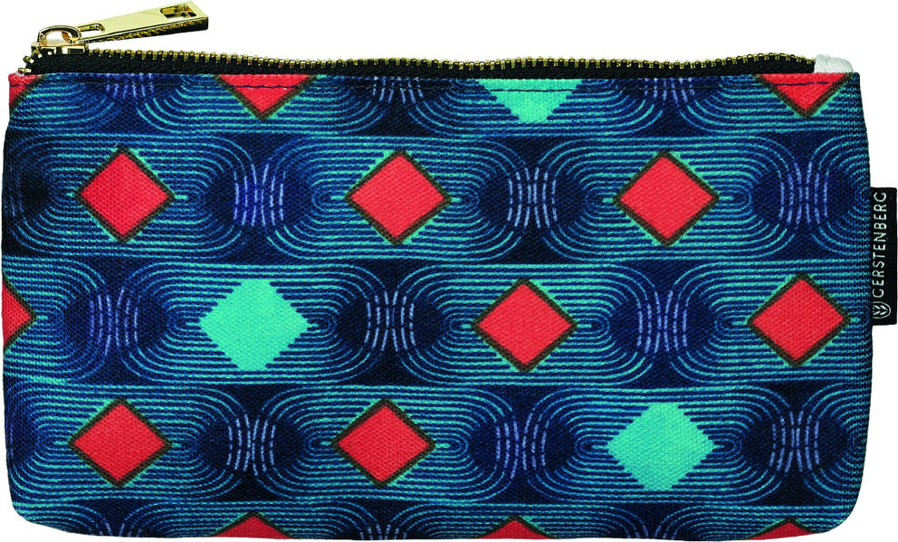 WAX Täschchen - Motiv Rote Karos