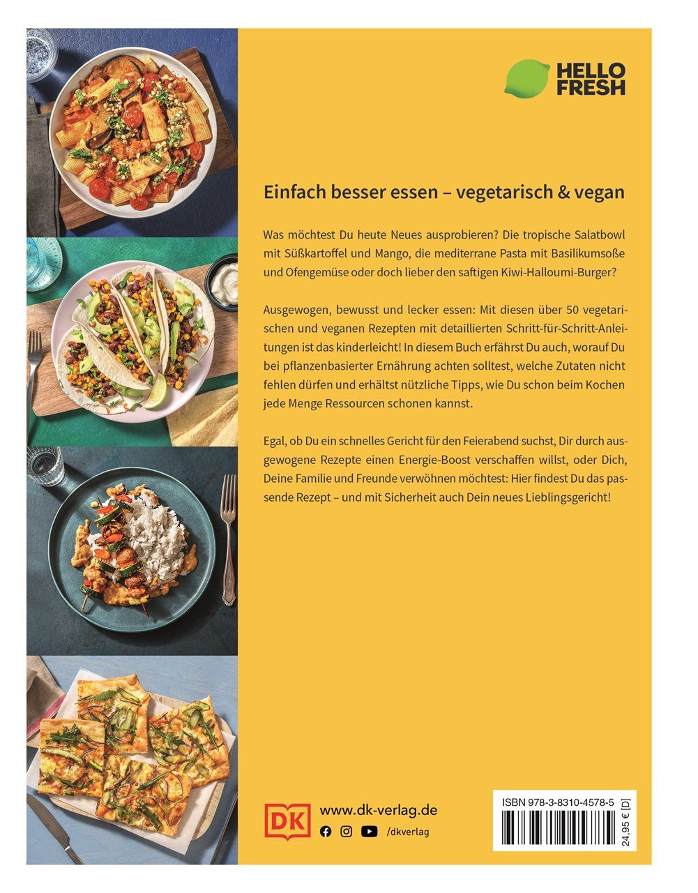 HelloFresh vegetarisch und vegan