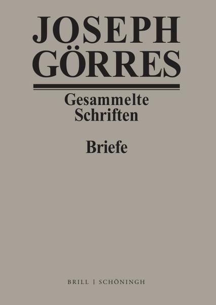 Joseph Görres. Briefe Band 3