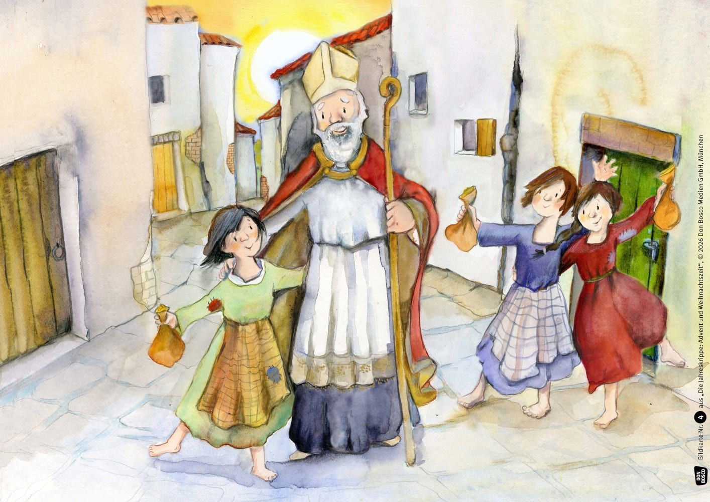 Die Jahreskrippe: Advent und Weihnachtszeit. Kamishibai Bildkartenset