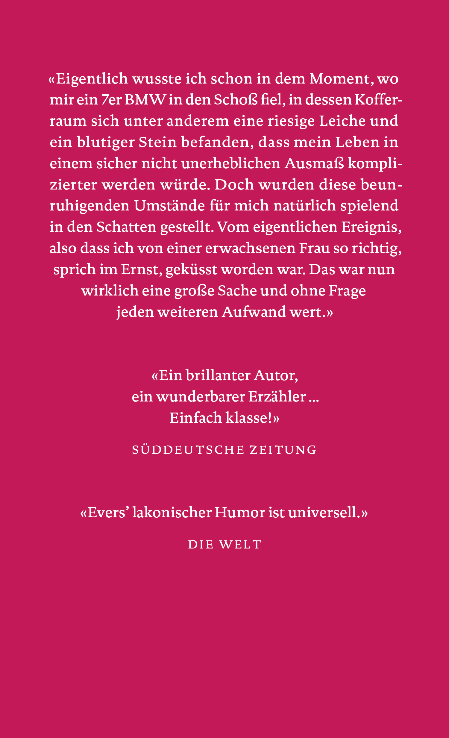 Es hätte alles so schön sein können