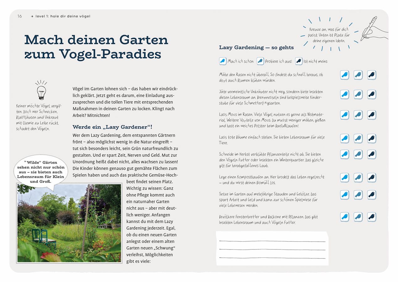 Dein Projekt. Dein Guide. Gartenvögel einladen & verwöhnen