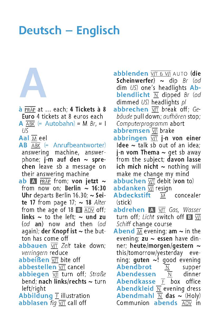 Langenscheidt Universal-Wörterbuch Englisch