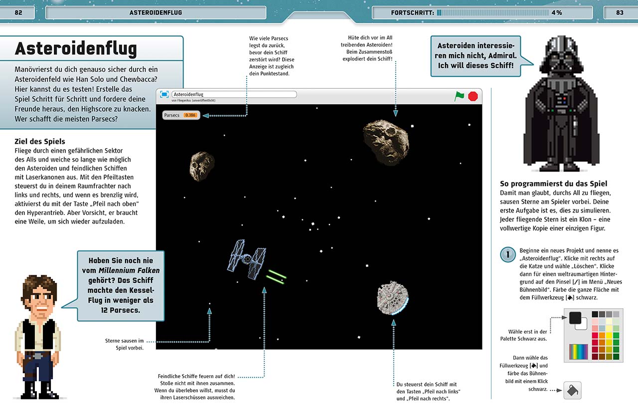 Star Wars™ Spiele programmieren