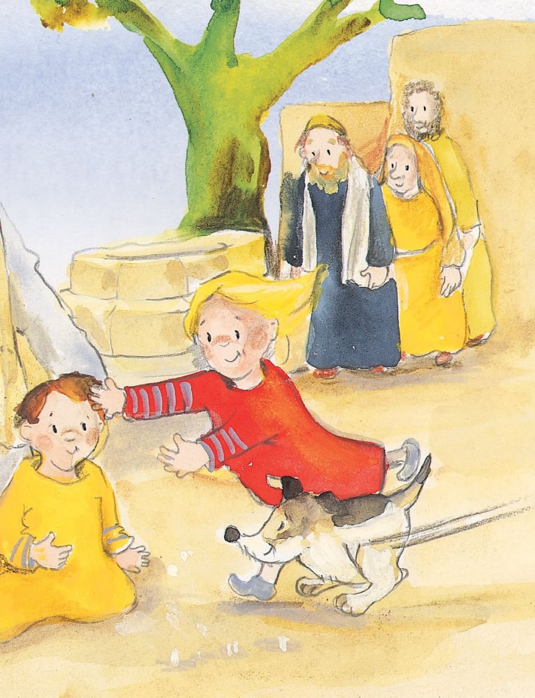 Jesus segnet die Kinder