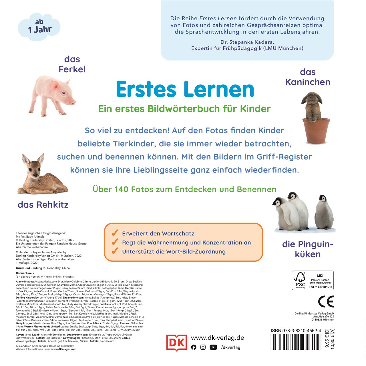 Erstes Lernen. Tierkinder