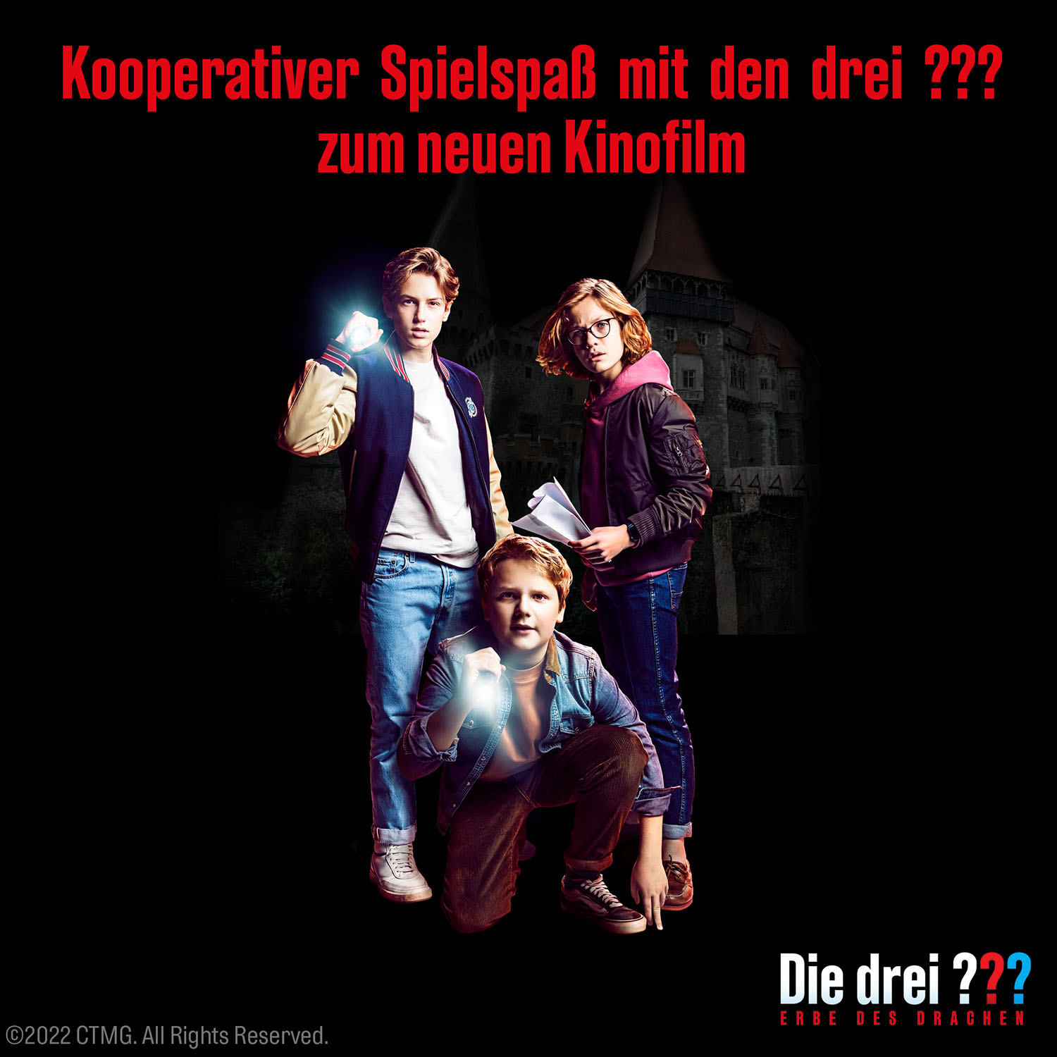 Die drei ??? Erbe des Drachen Spiel zum Film