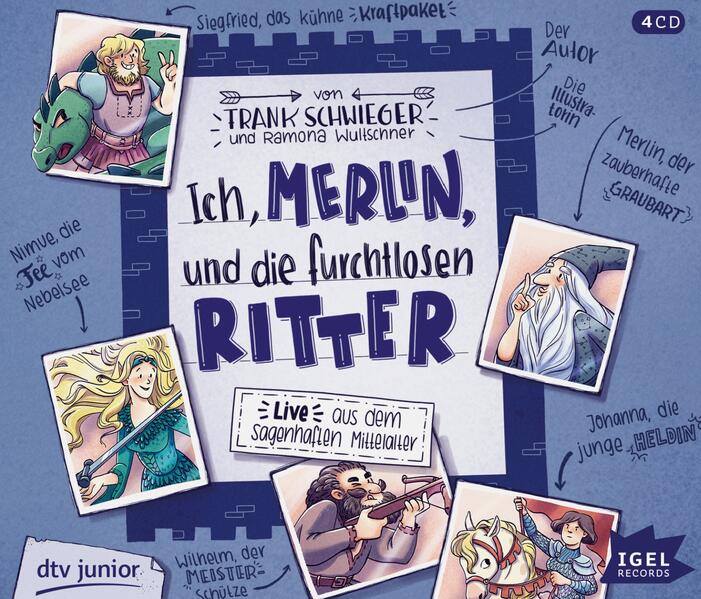 Ich, Merlin, und die furchtlosen Ritter (Audio-CD)