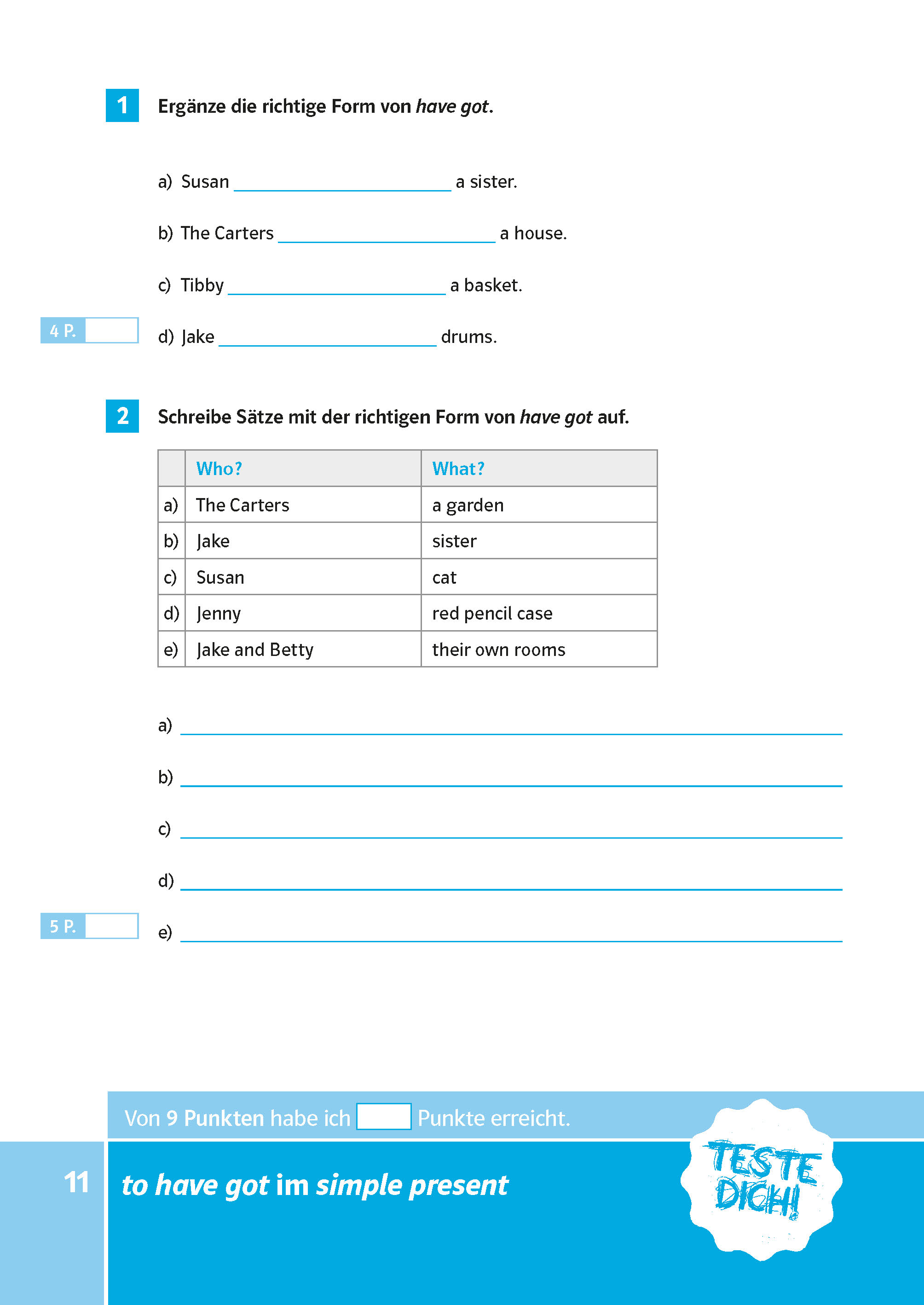 PONS Der große Testblock Englisch 5./6. Klasse