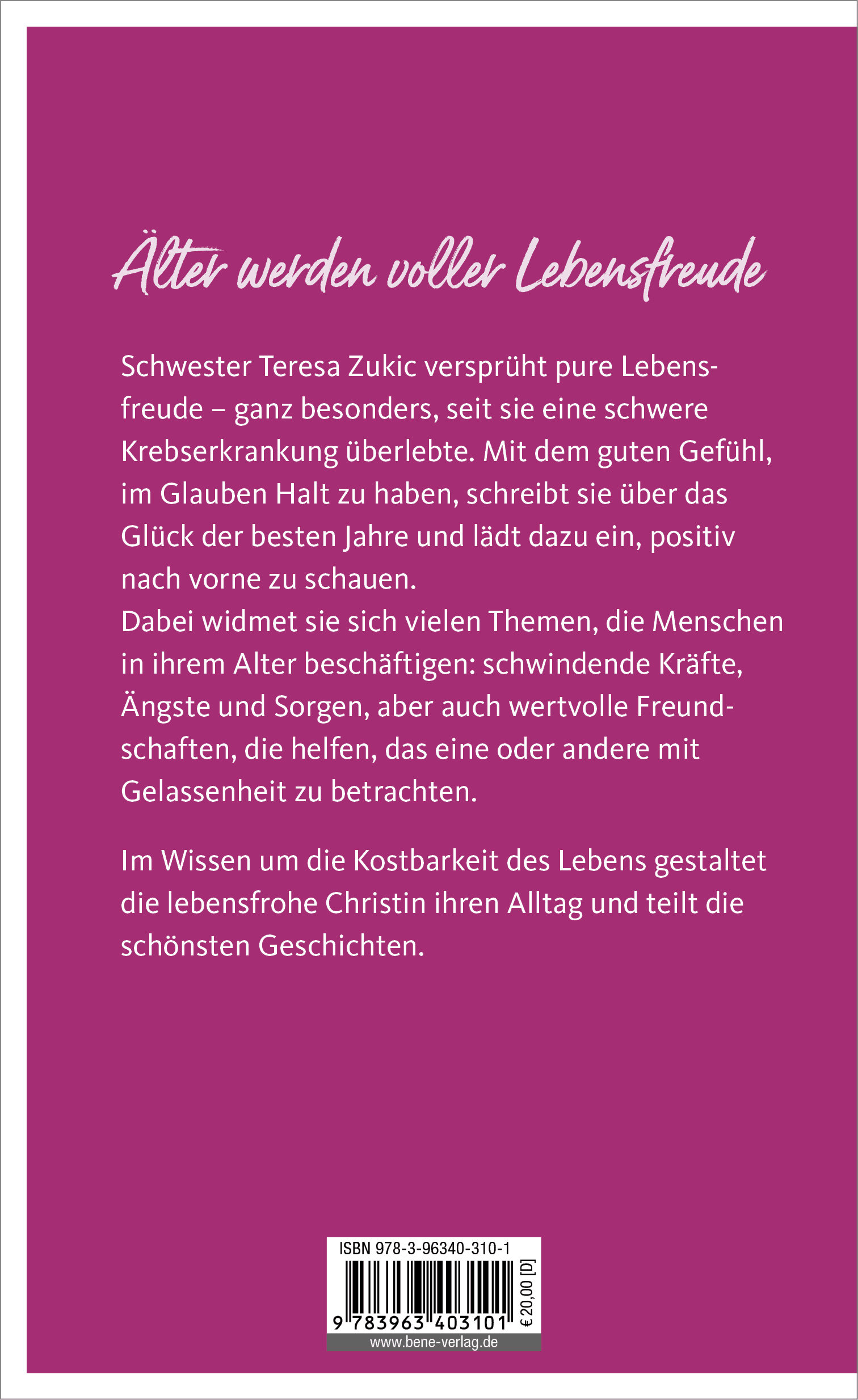 Vom Leben begeistert