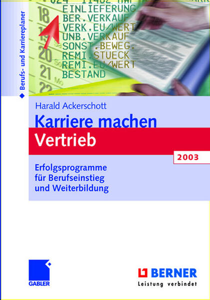 Karriere machen Vertrieb 2003