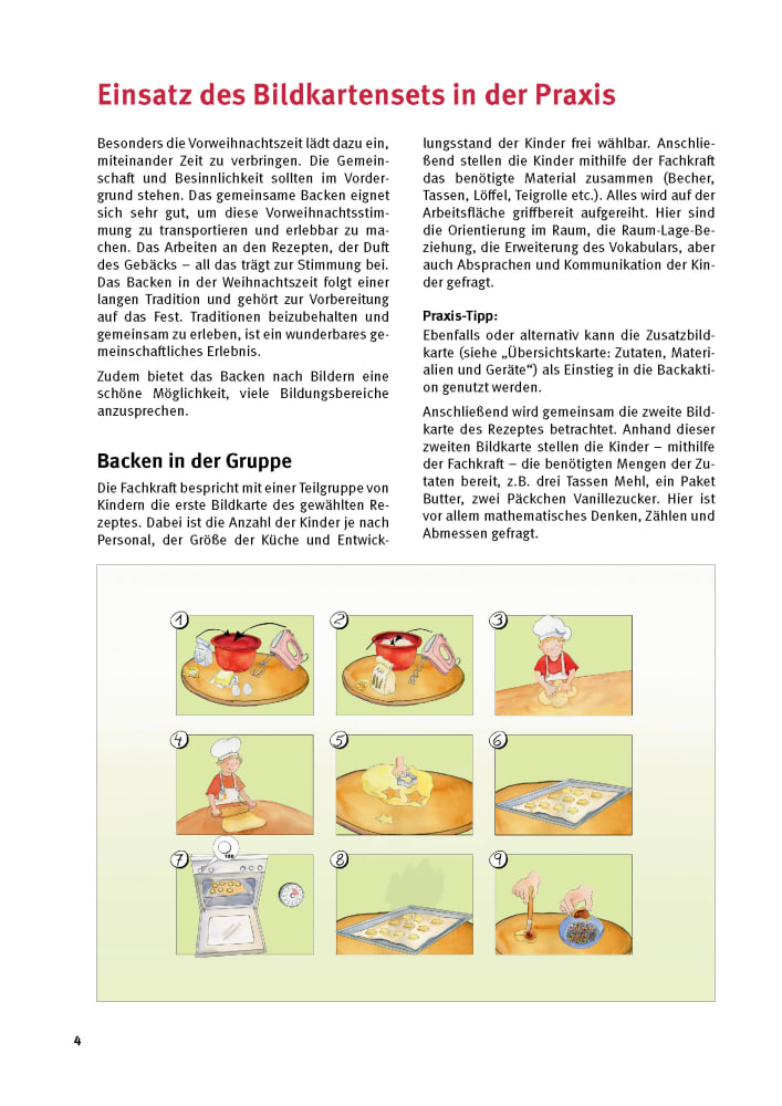 Weihnachtsbäckerei: Backen nach Bildern. Kamishibai Bildkartenset Weihnachtsbäckerei: Backen nach Bildern. Kamishibai Bildkartenset