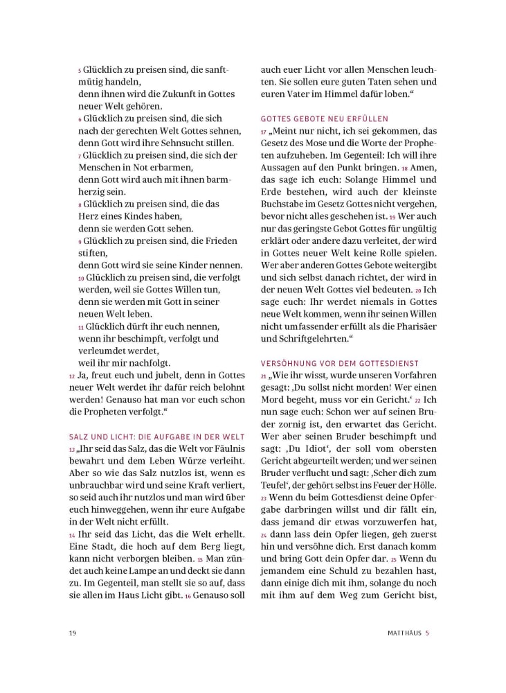 Das neue Testament. Übertragen in die Sprache unserer Zeit. Blaue Ausgabe