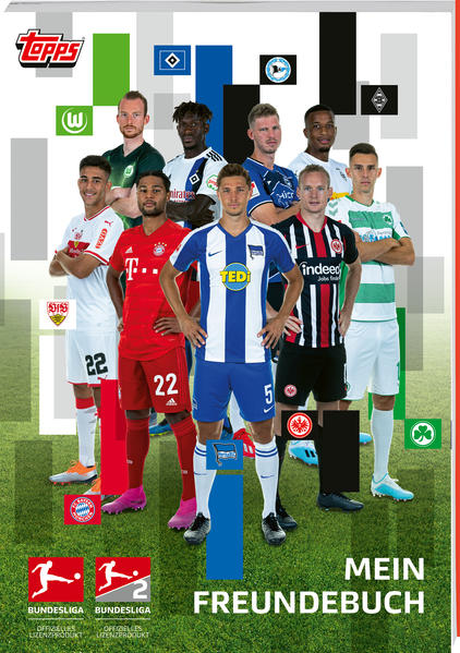 Das offizielle Fußball Bundesliga Freundebuch von topps