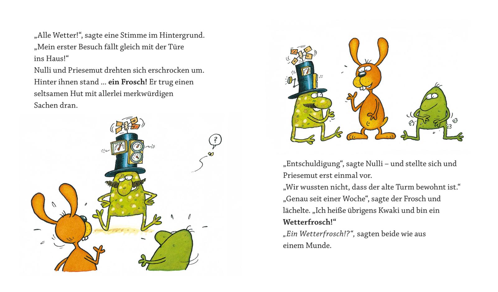 Nulli & Priesemut: Wirbel um den Wetterfrosch