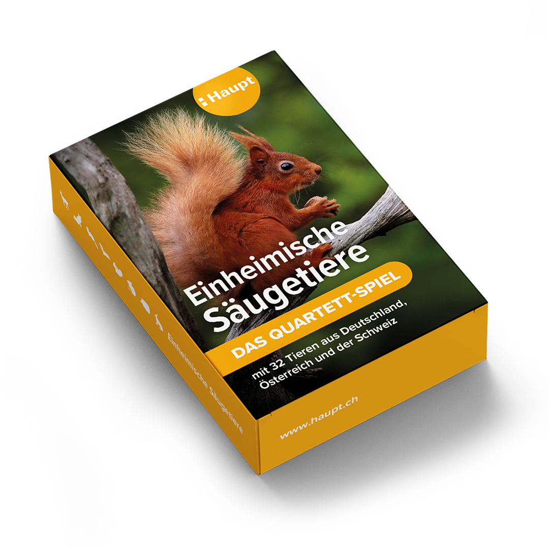Einheimische Säugetiere – das Quartett-Spiel