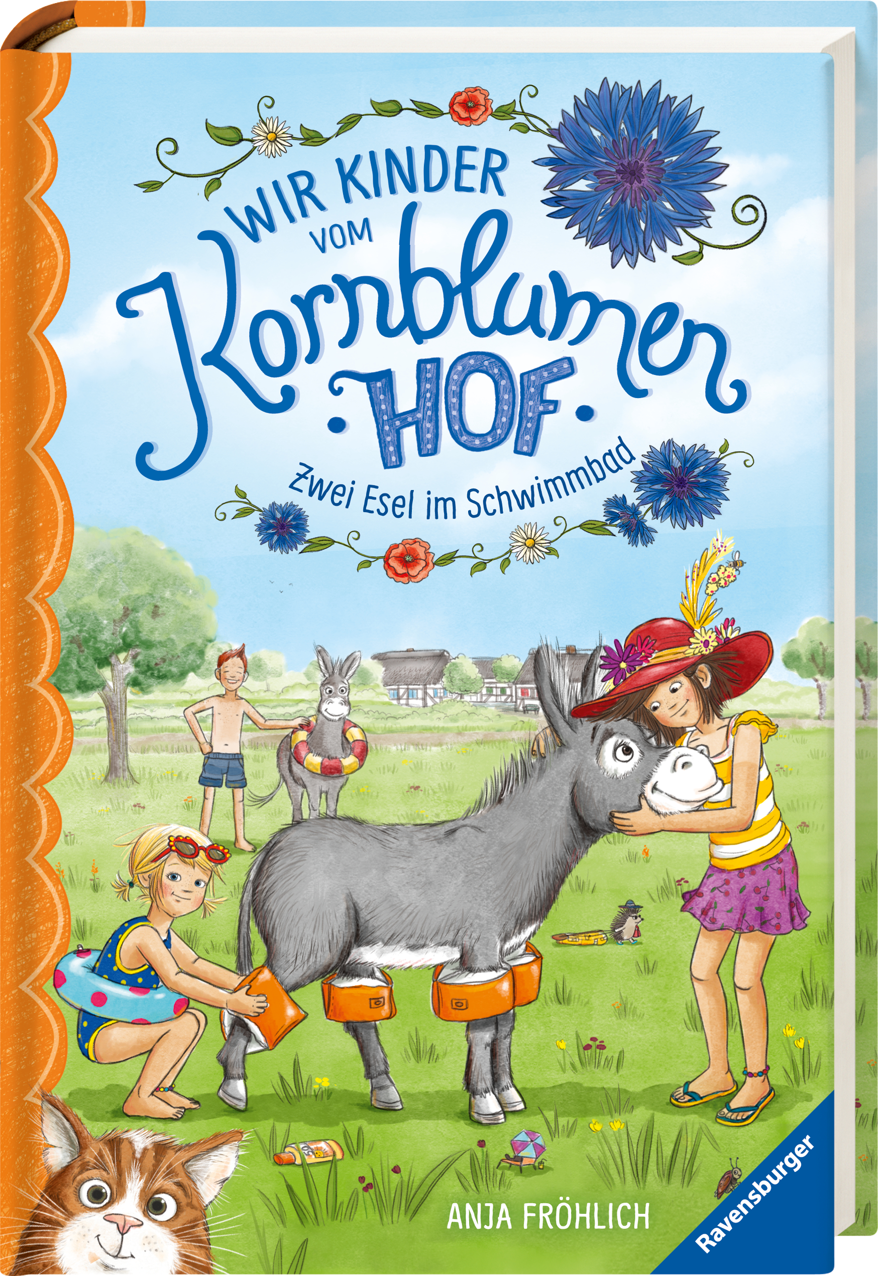 Wir Kinder vom Kornblumenhof, Band 2: Zwei Esel im Schwimmbad