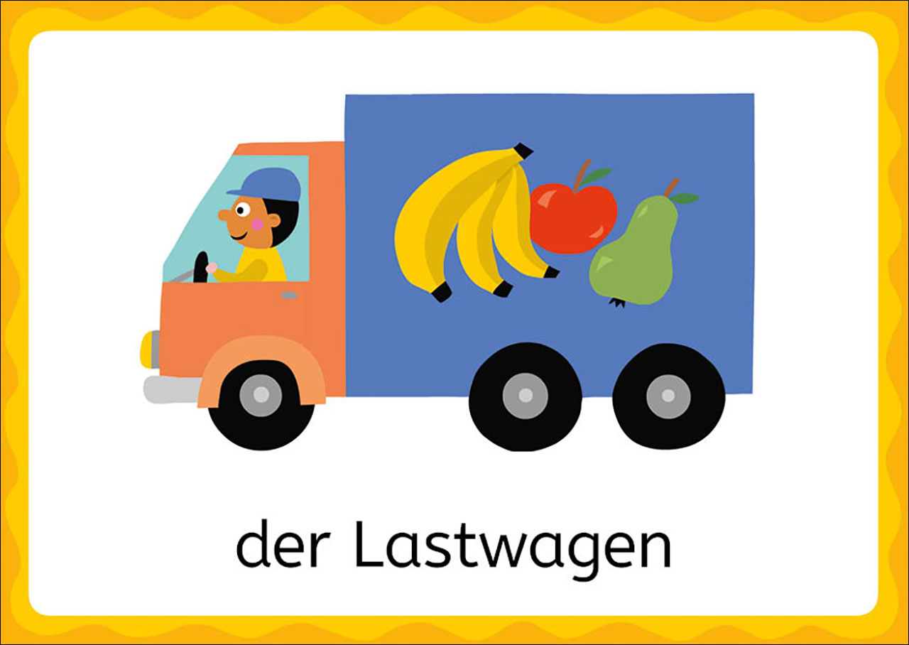 100 erste Wörter - Die Kartenbox