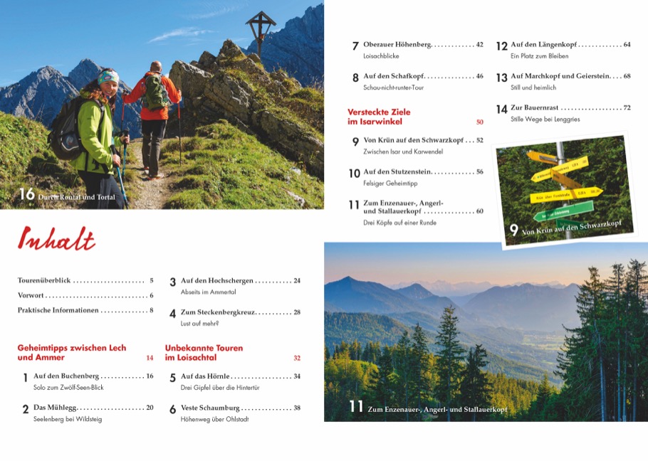 Wandergeheimtipps Bayerische Hausberge Wandergeheimtipps Bayerische Hausberge