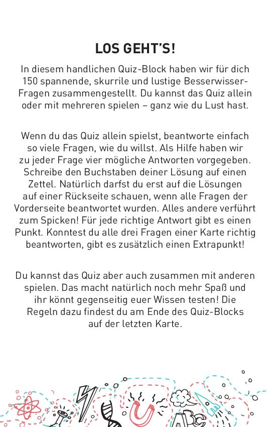 Das Quiz für Besserwisser I ab 10 Jahren
