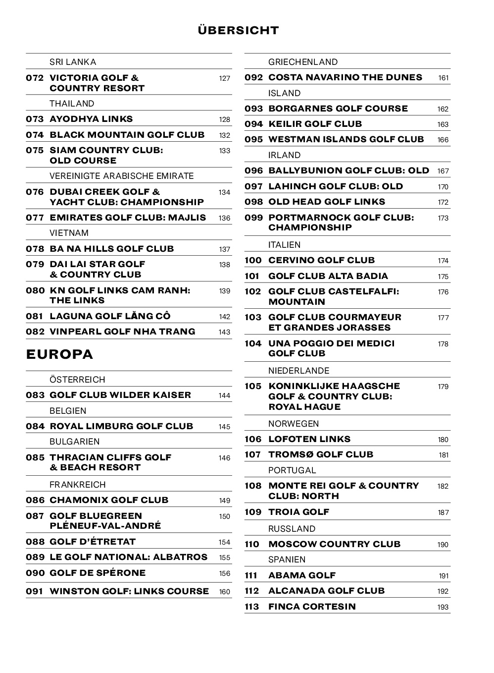 150 Golfplätze, die man gespielt haben muss - Golf Geschenkbuch