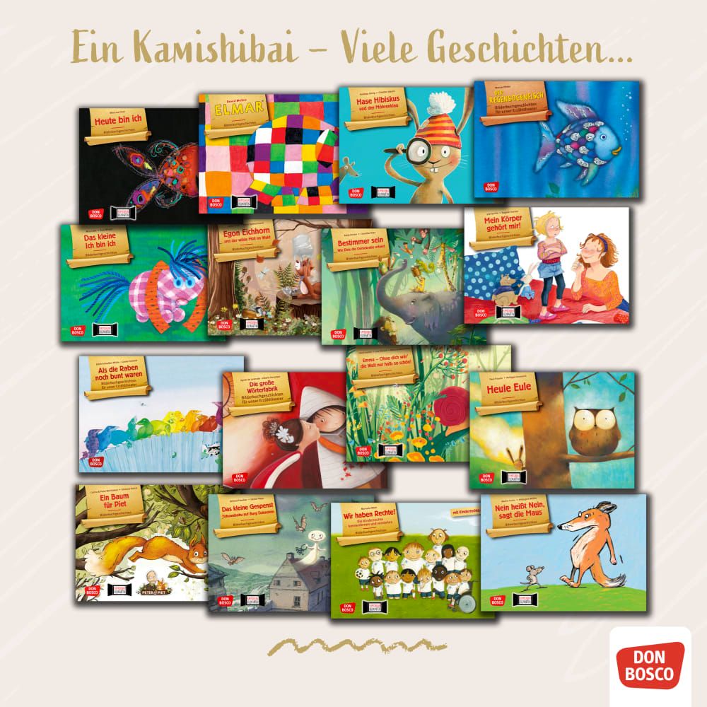 10 kleine Osterhasen. 1,2,3 - Ach, du dickes Ei! Kamishibai Bildkartenset