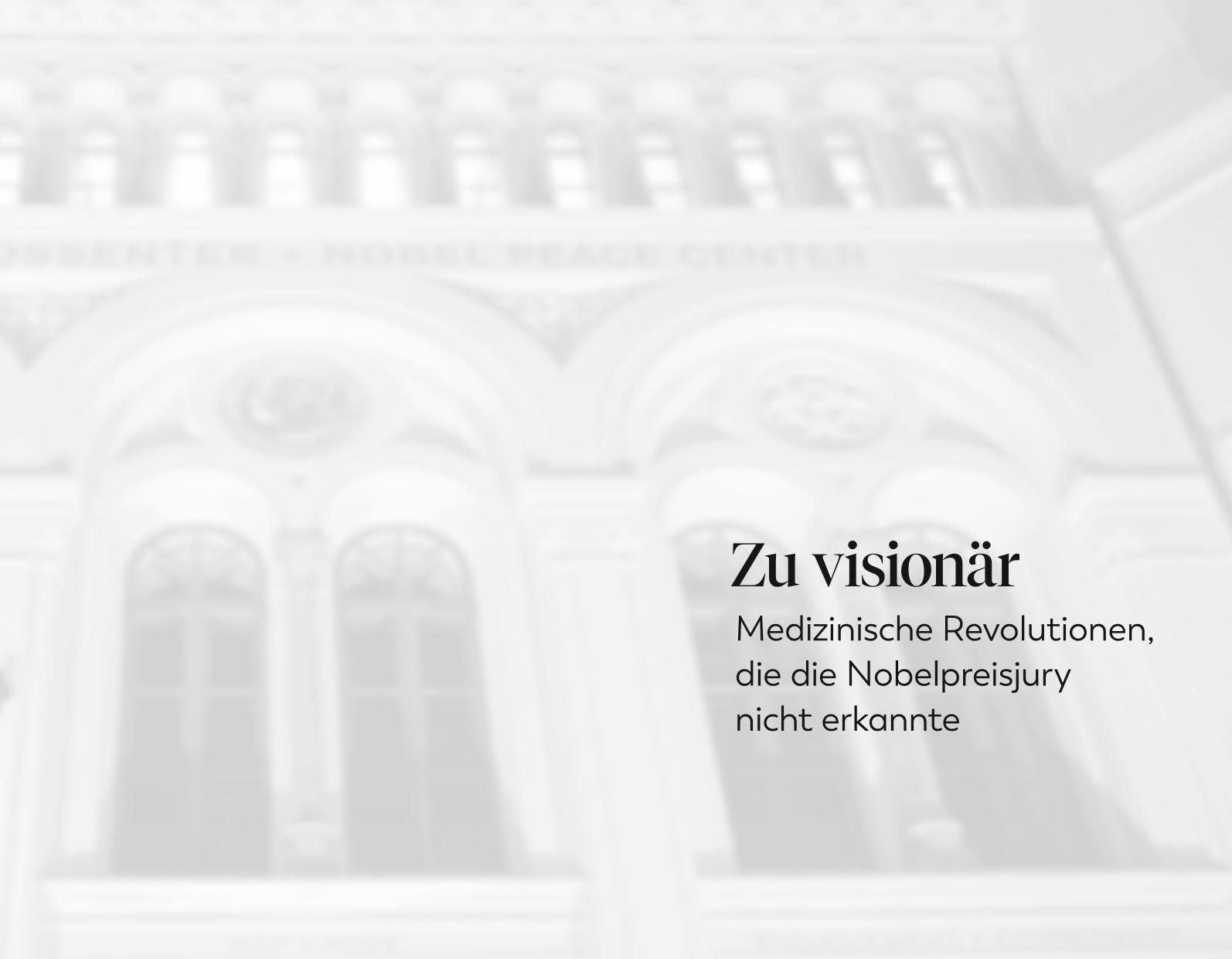 Wie man keinen Nobelpreis gewinnt