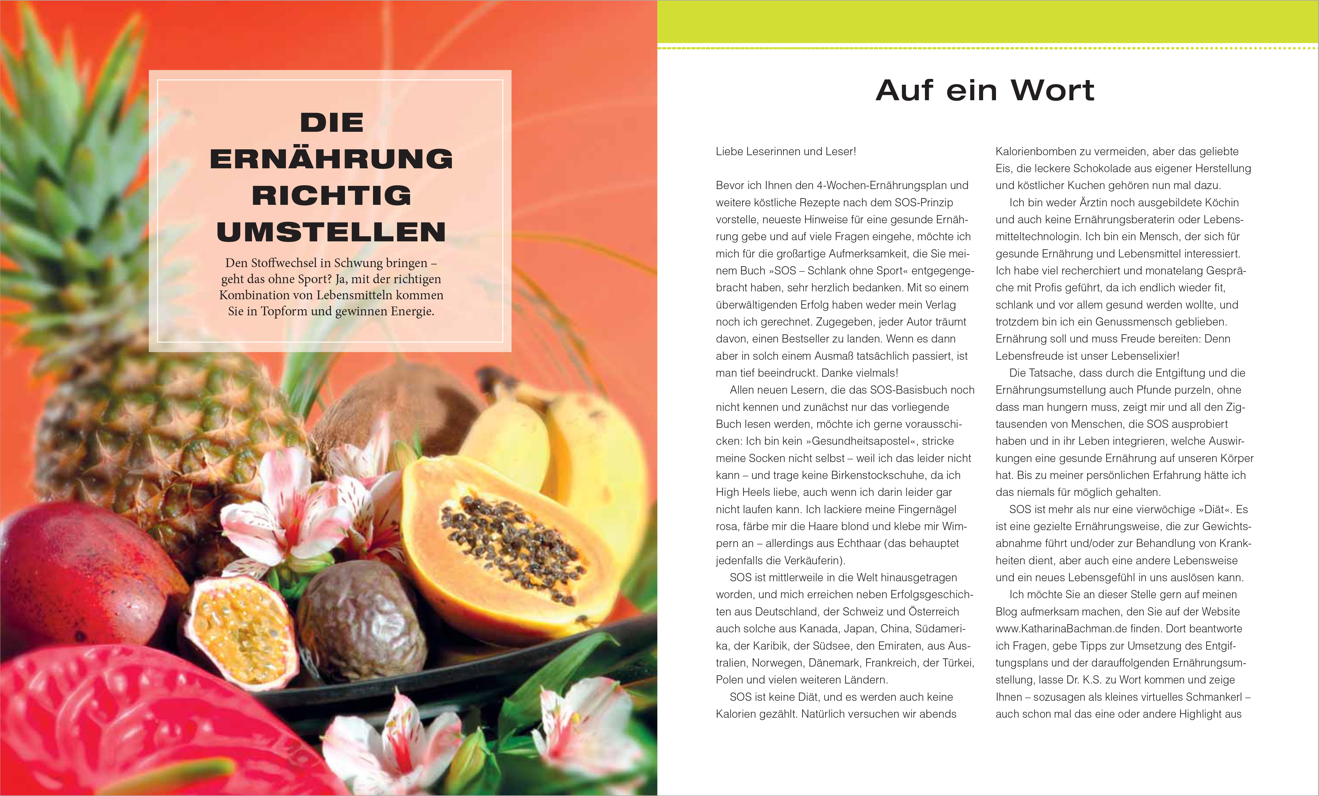 SOS Schlank ohne Sport - Das Kochbuch
