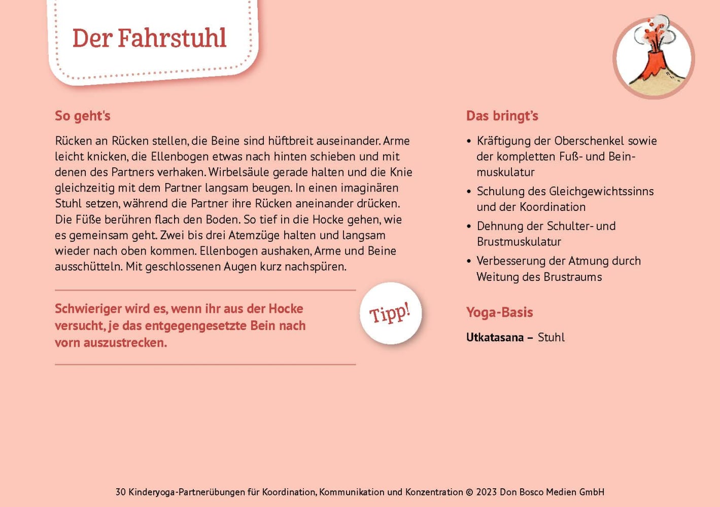 30 Kinderyoga-Partnerübungen für Koordination, Kommunikation und Konzentration