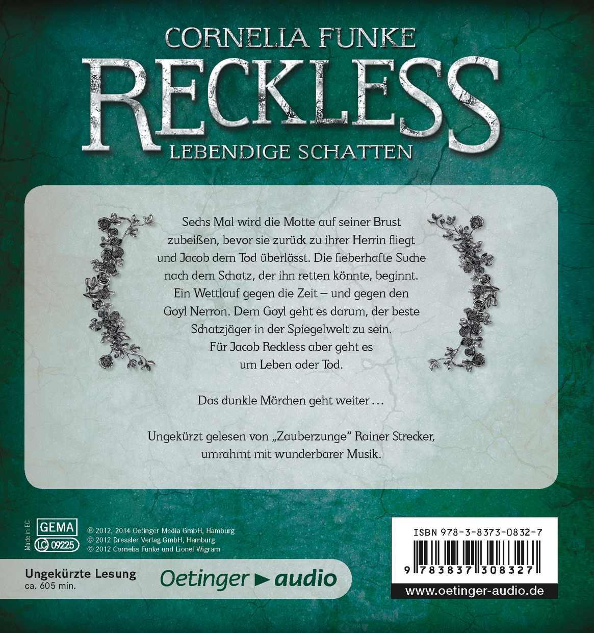 Reckless 2. Lebendige Schatten (Audio-CD)