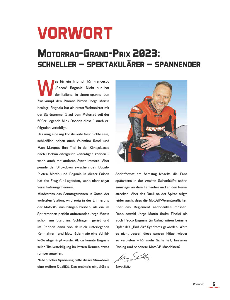 Motorrad-WM 2023 Motorrad-WM 2023
