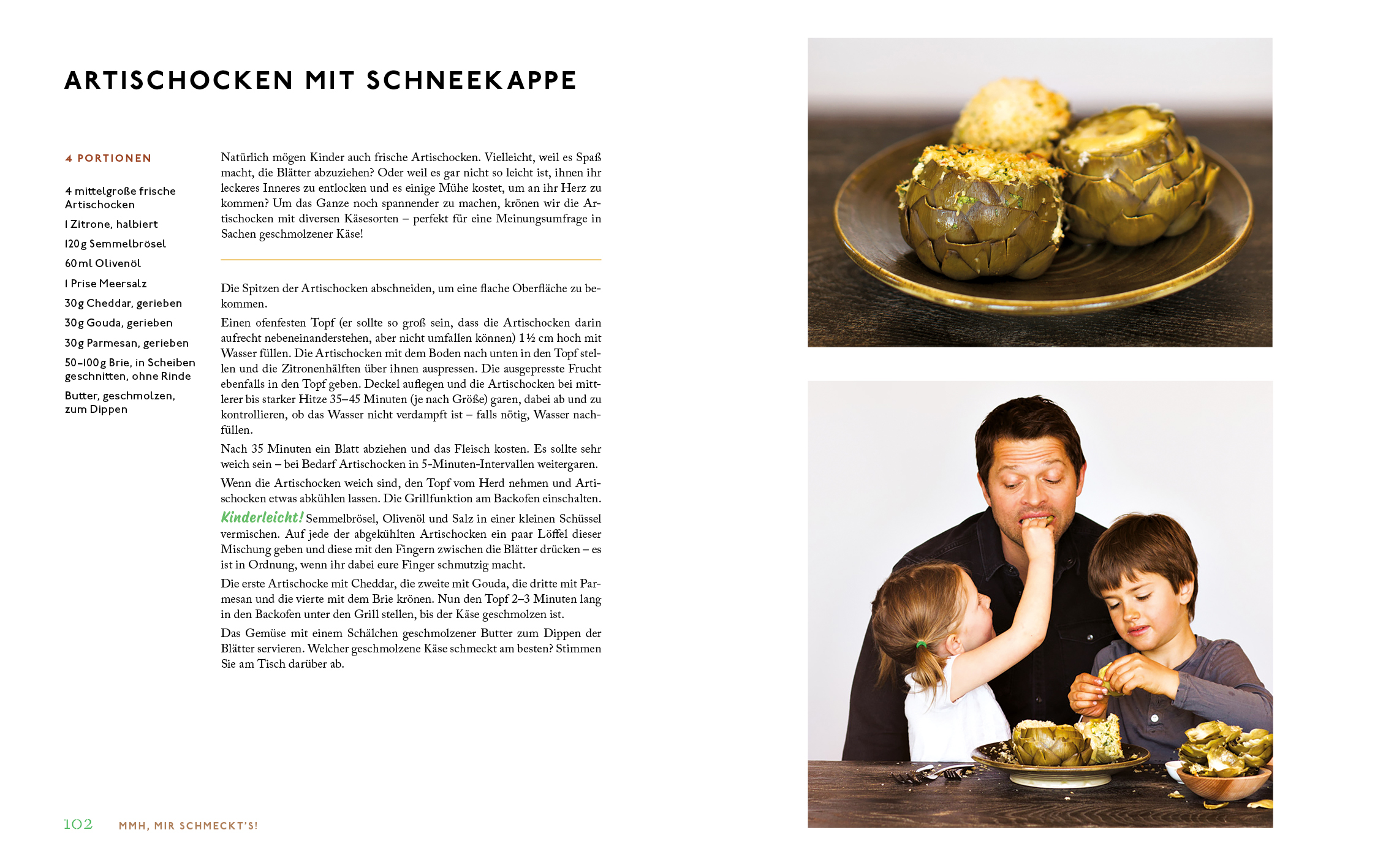 Mmh, mir schmeckt’s! Mmh, mir schmeckt’s!