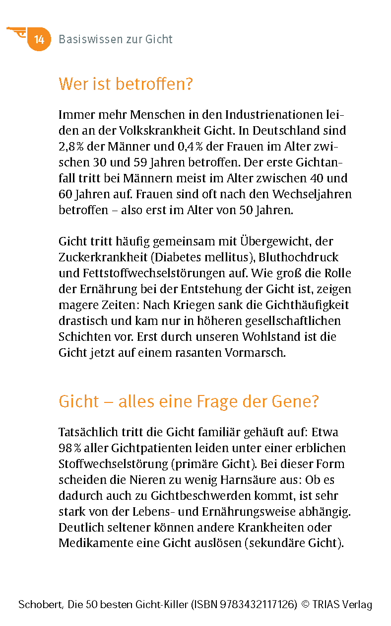 Die 50 besten Gicht-Killer