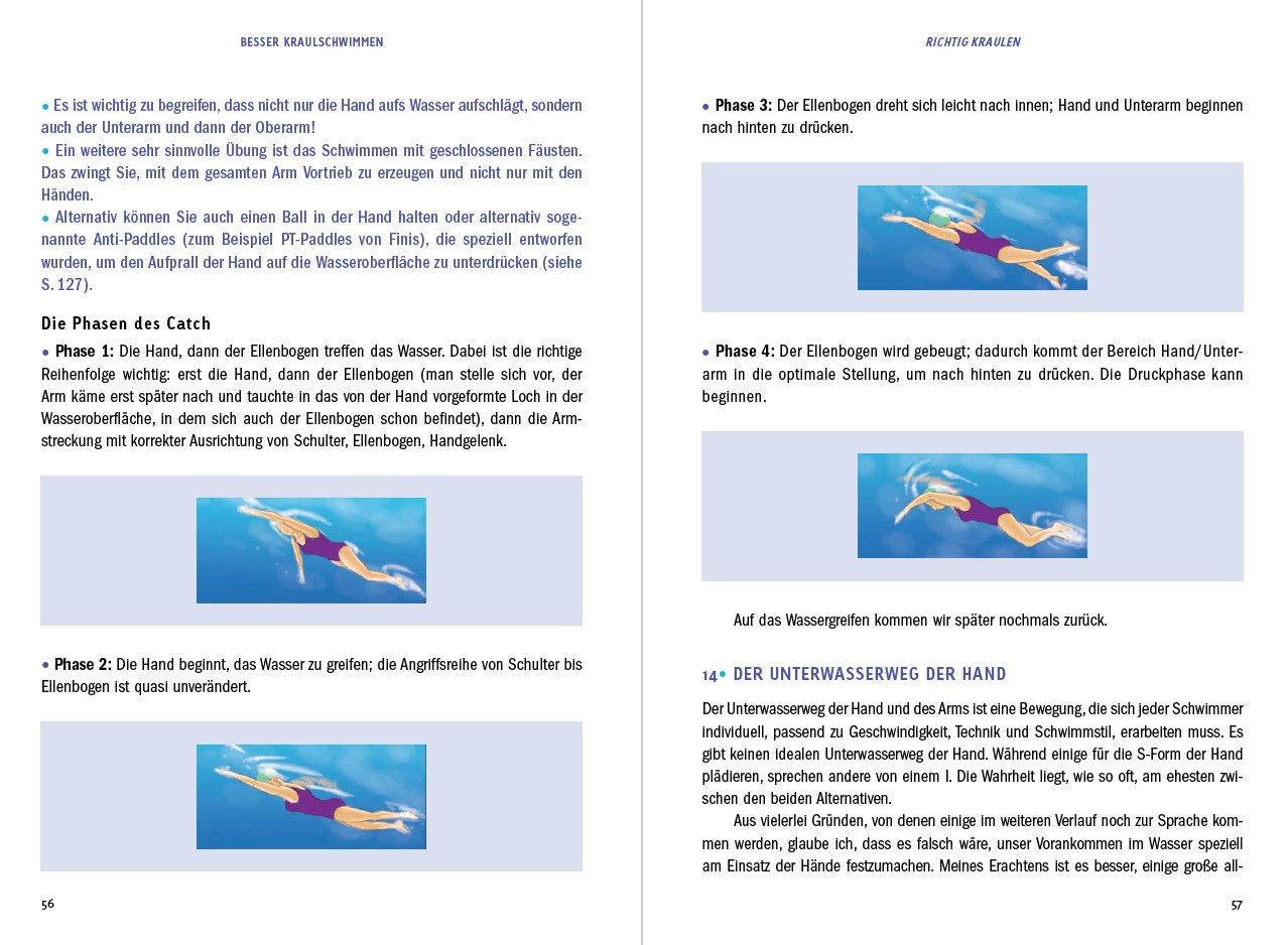 Besser Kraul-Schwimmen