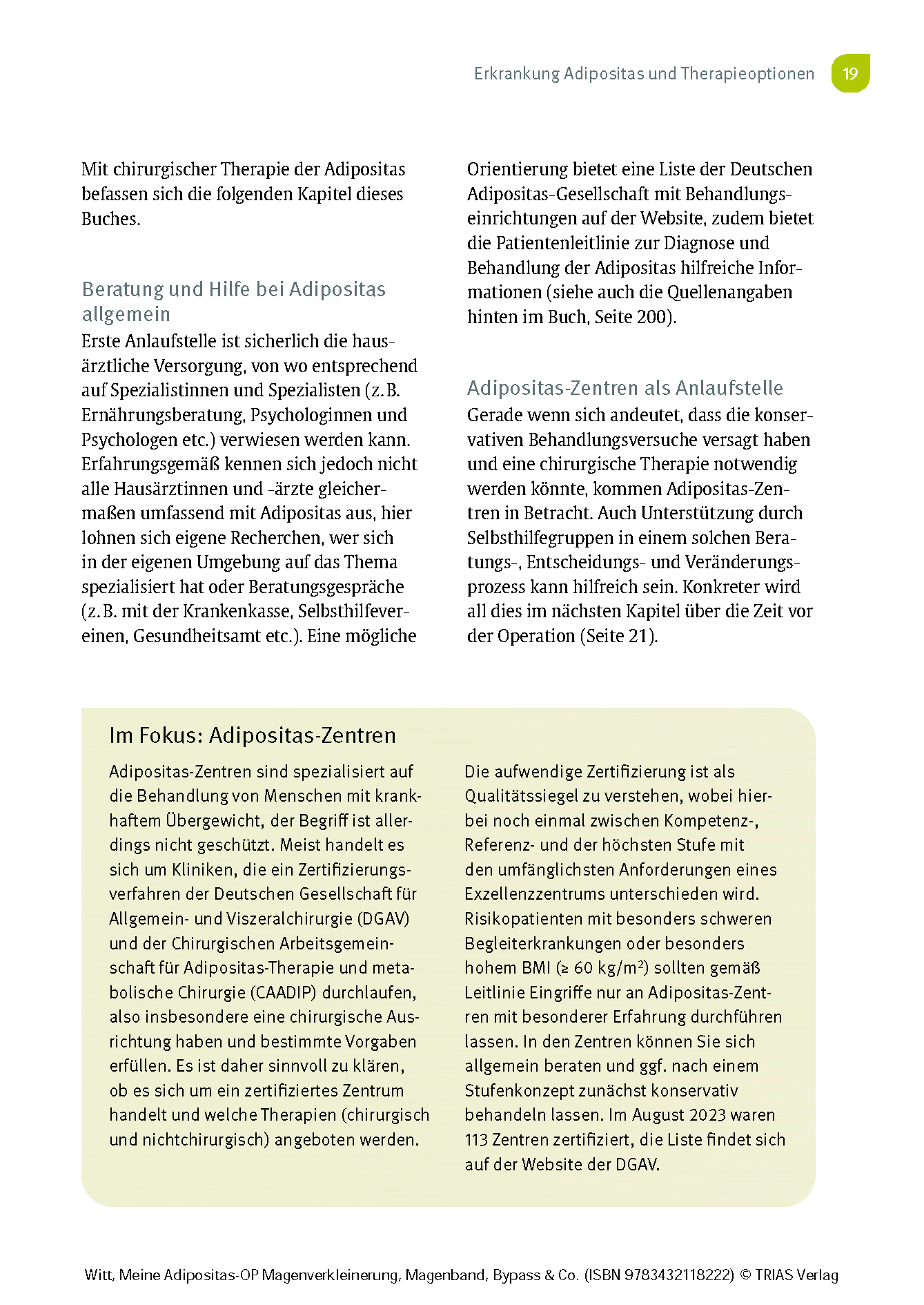 Meine Adipositas-OP. Magenverkleinerung, Magenband, Bypass & Co.