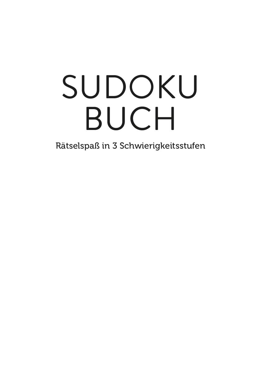 Sudoku Buch