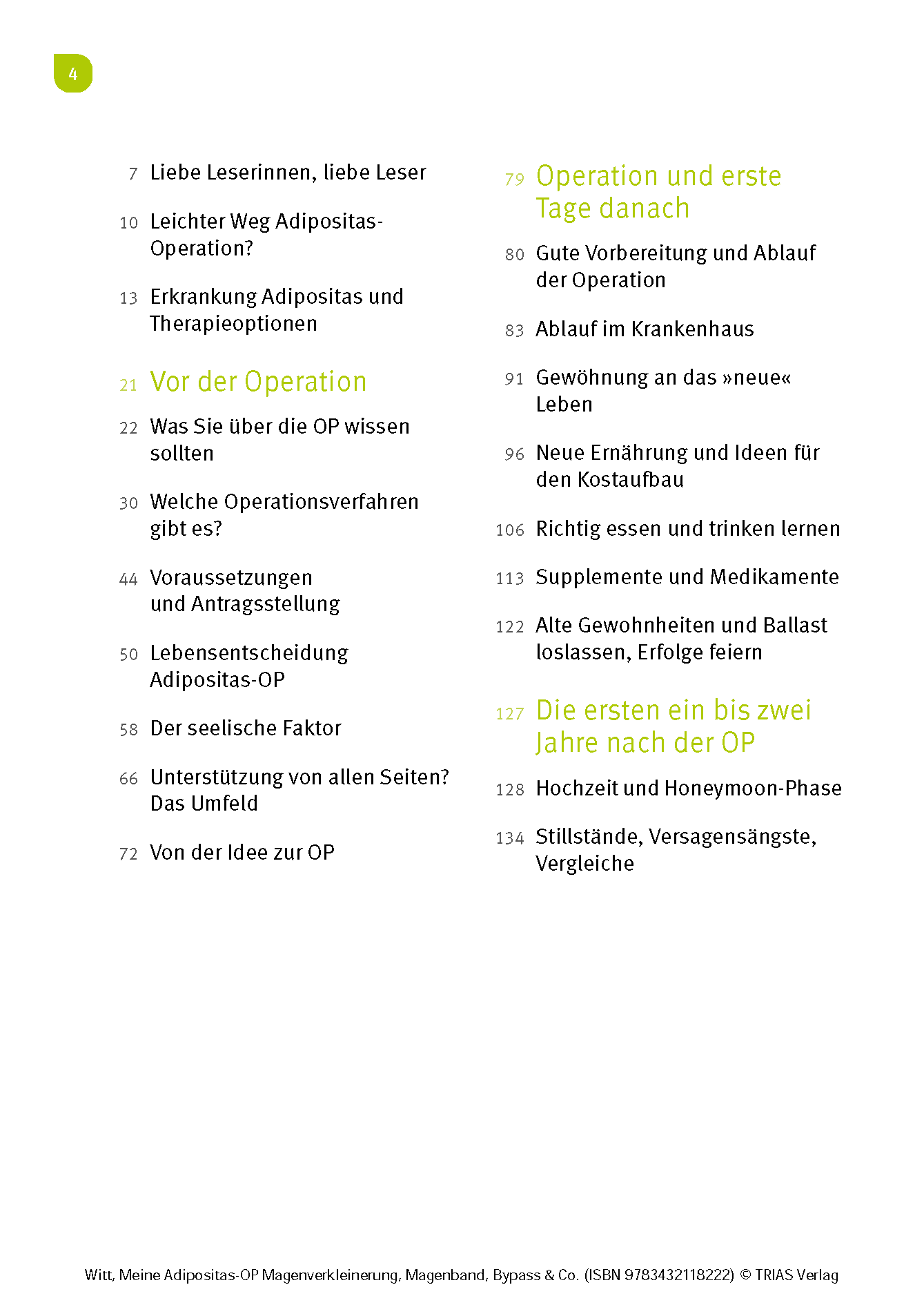 Meine Adipositas-OP. Magenverkleinerung, Magenband, Bypass & Co.