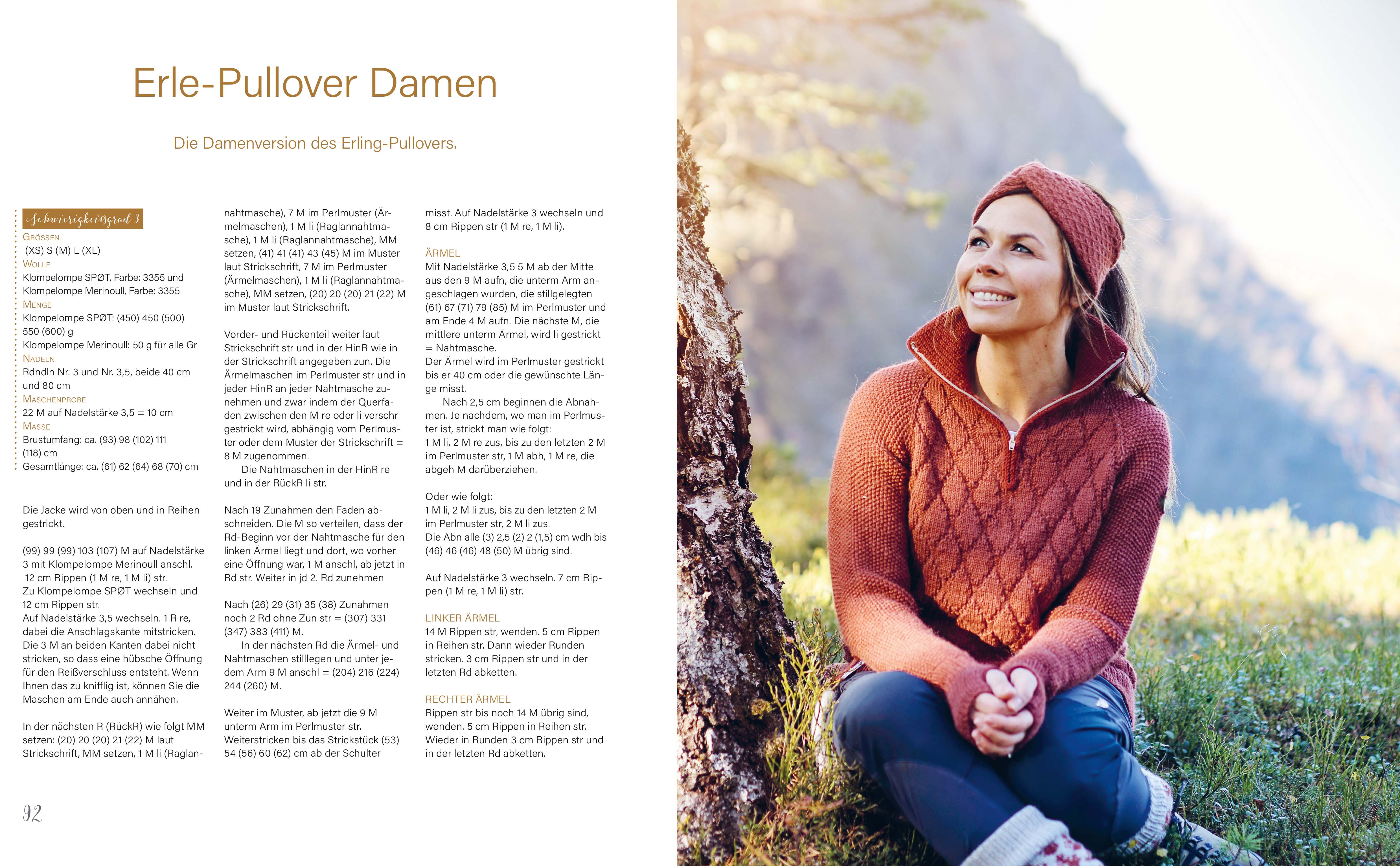 Klompelompe Outdoor-Maschen. Pullover und Accessoires fürs Leben draußen