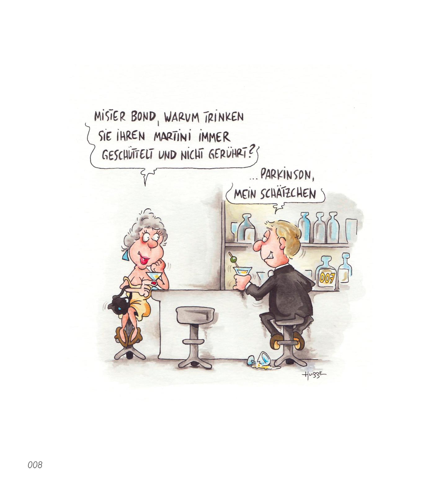 Mit der Lizenz zum Totlachen: Cartoons zum Thema James Bond