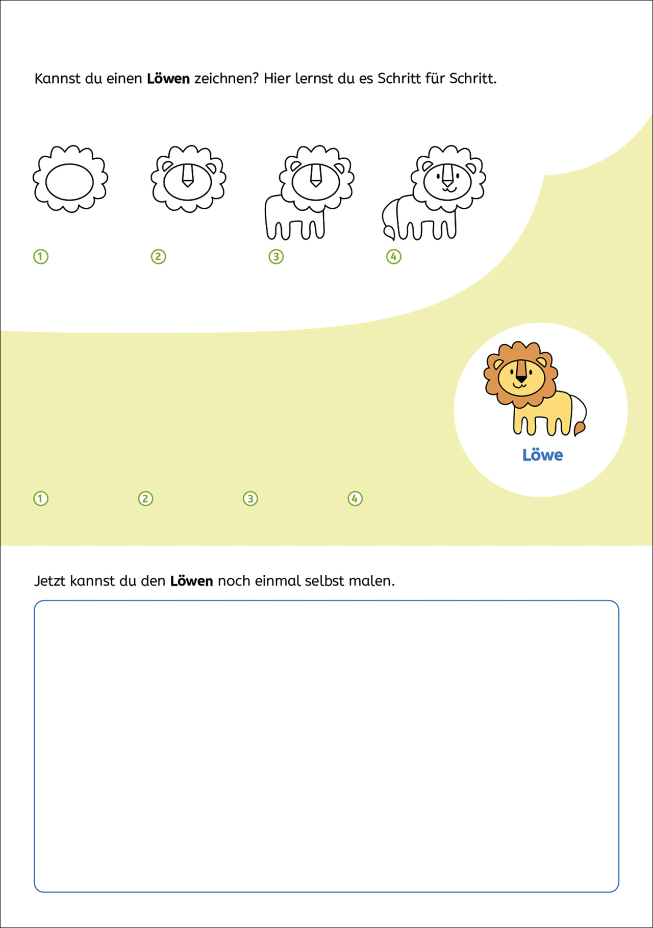 Zeichnen lernen mit Spurrillen - Für Kindergartenkinder