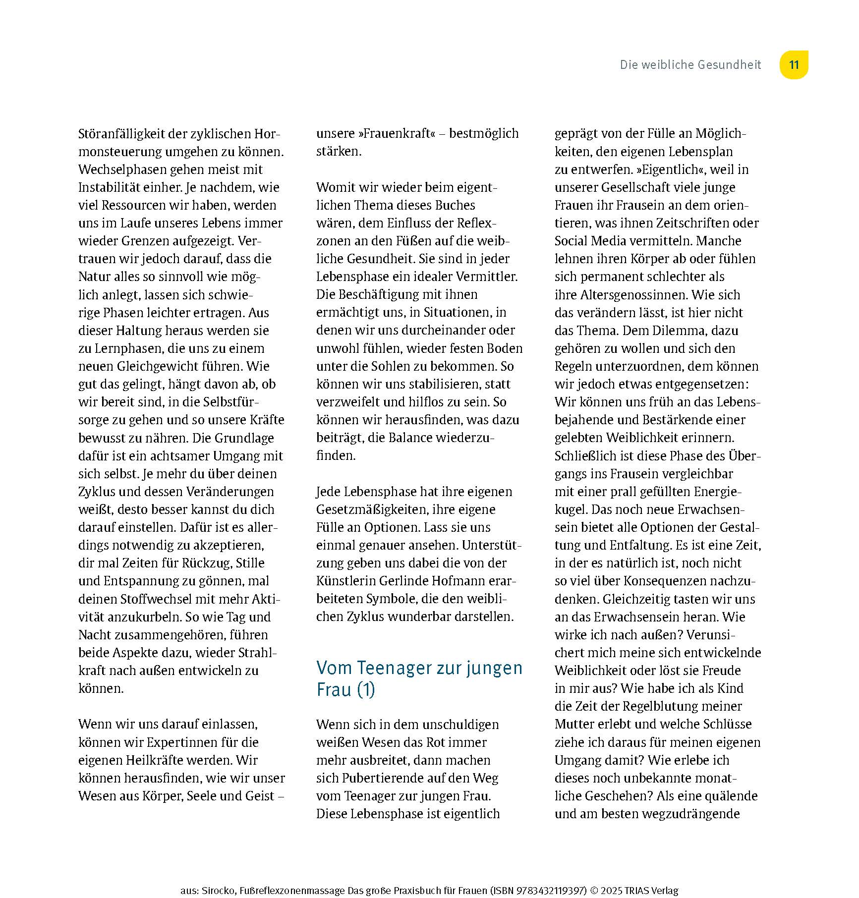 Fußreflexzonenmassage - Das große Praxisbuch für Frauen
