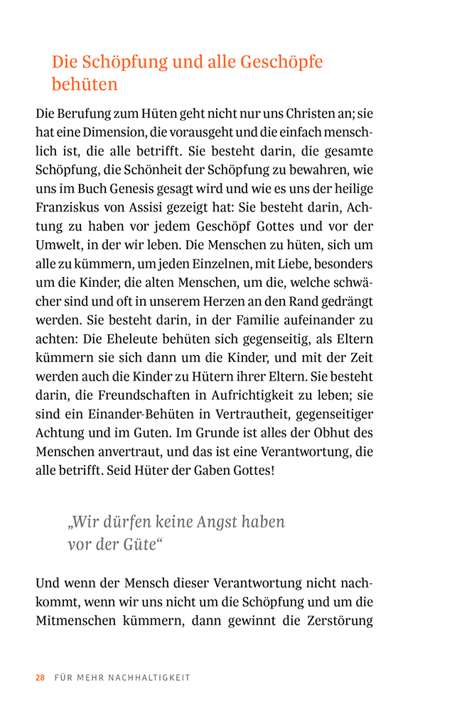 Das Franziskus-Prinzip Das Franziskus-Prinzip